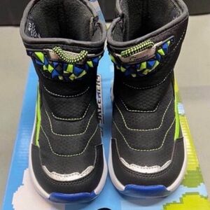 Sport By Skechers Boots with Green and Blue Details